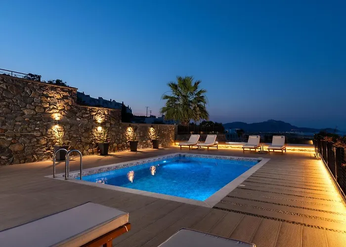 Villa Mariani Renovated May 2022 ,Private Pool, Sea Views , Lindos 10 Mins,Beach 3 Mins Kalathos photo