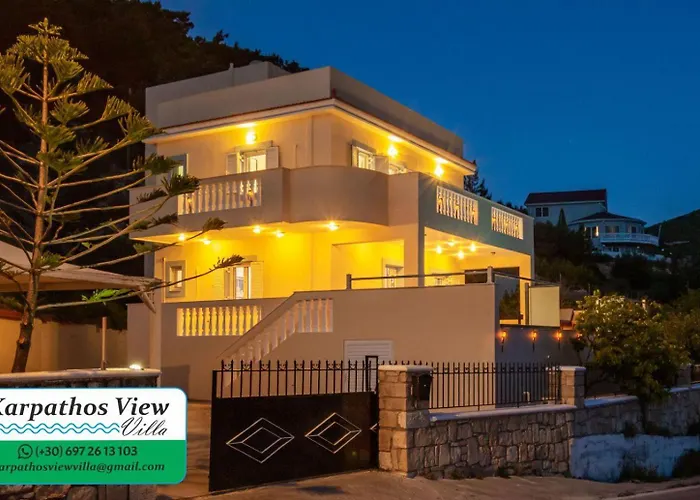 Karpathos View Villa Voladha photo