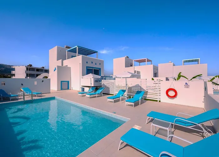 Xenos Villa 5 With A Private Pool Near The Sea Tigkaki  photo