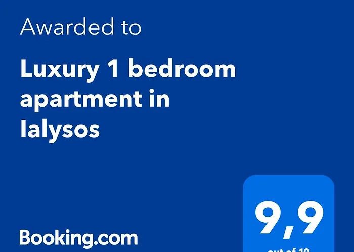 Luxury 1 Bedroom Apartment In Ialysos photo