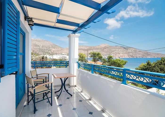 Photo de Livadia Beach Tilos Apartment